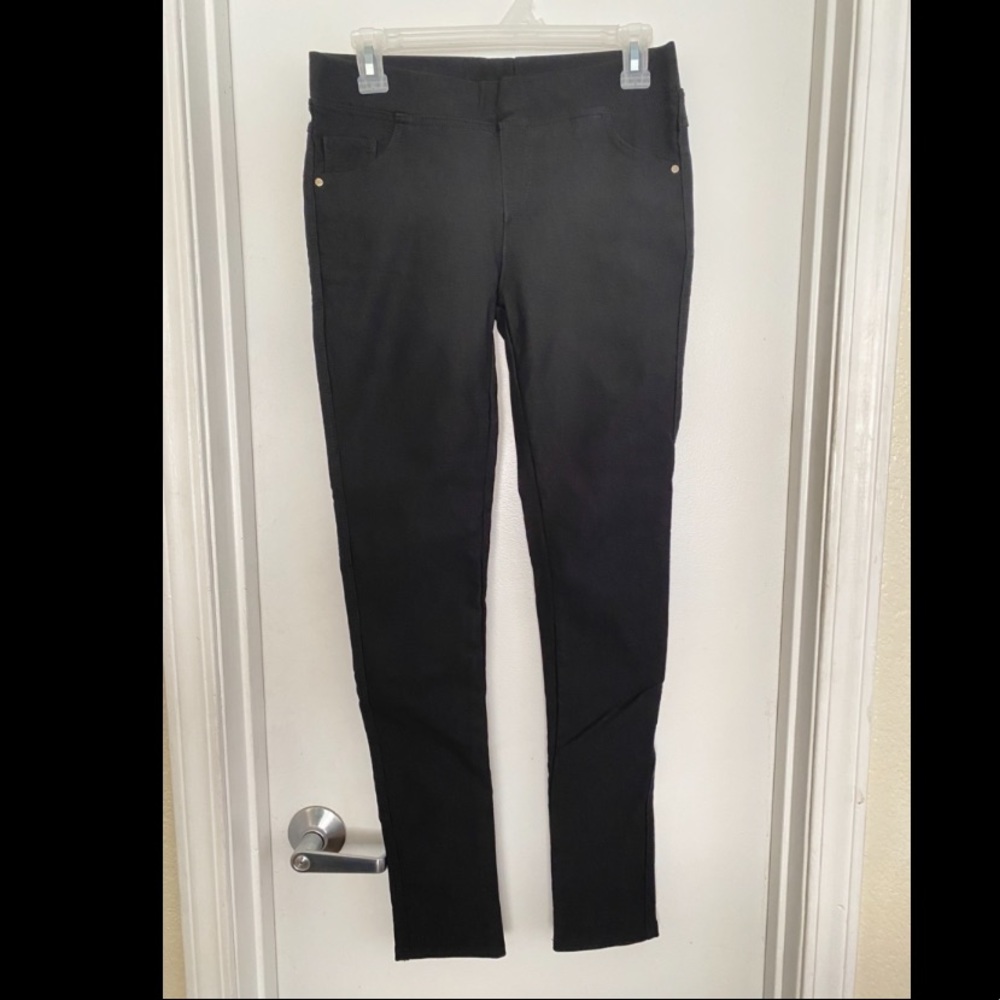 Bella Berry Black Winter Jegging Leggings Medium - thick fabric